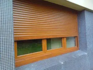 Remplacement volet roulant alu chêne doré Fontenay sous bois 94